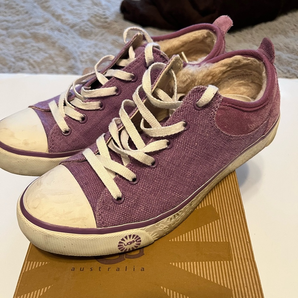 Cute Purple Lavender Ugg sneakers